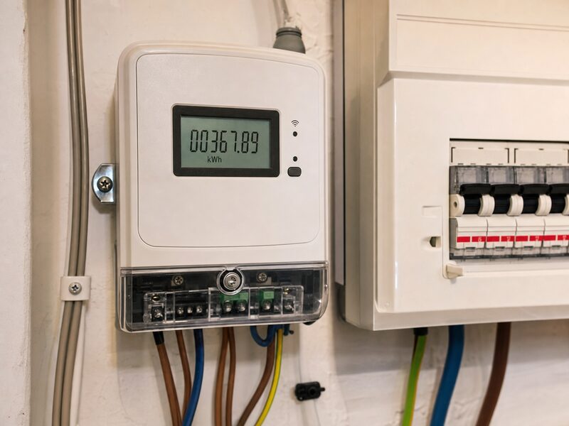 Energy monitoring equipment and smart meter display